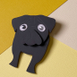 Preview: Brosche Franz Mops