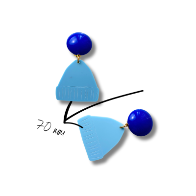 Ohrringe Pudelmütze